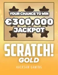scratch gold logo